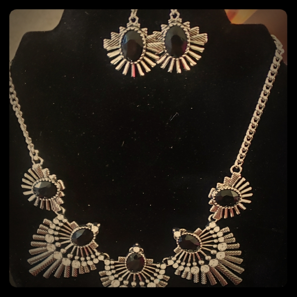 Necklace with Earrings